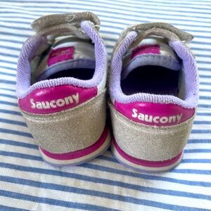 Toddler Saucony Velcro shoes